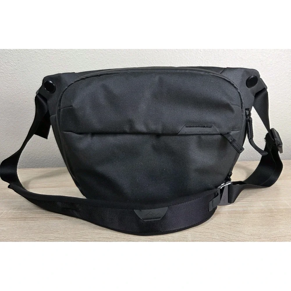 Peak Design Everyday Sling 6L V2 Black Camera Bag Crossbody Travel EDC Bag